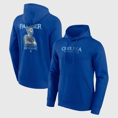 Chelsea Cole Palmer Ice Cold FC Grafik-Hoodie – Royalblau – Herren Image