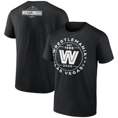 WWE WrestleMania 41 Old School Stars T-Shirt - Schwarz - Herren Image