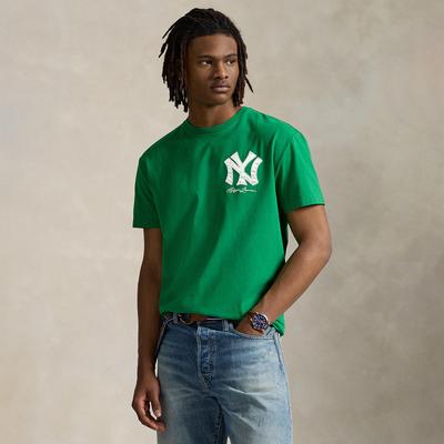 Polo Ralph Lauren – Grünes Yankees-Jersey-T-Shirt Image