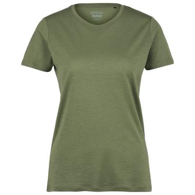Stoic - Women's Merino155 LaholmSt. T-Shirt - Merinoshirt Gr L oliv Image