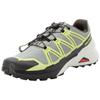 Trailrunningschuh SALOMON "SPEEDCROSS PEAK", Gr. 42, wrought iron, sharp grün, peat, Synthetik, Textil, sportlich, Schuhe, wasserdicht