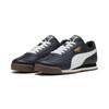 Sneaker PUMA "ROMA 24 STANDARD", Gr. 44, blau (new navy, puma weiß), Leder, mehrfarbig, sportlich, Schuhe