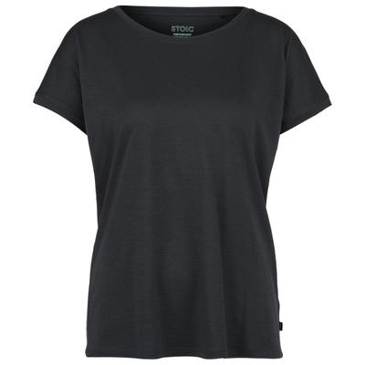 Stoic - Women's Merino155 LaholmSt. Loose Shirt - Merinoshirt Gr XS schwarz Image