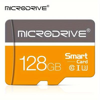 TEMU Orange Gray Micro Mini Tf Sd Card 4gb 8gb 16gb 32gb 64gb 128gb 256gb Class 10 Tf U3 Micro Mini Sd Memory Card For Sd Adapter Image