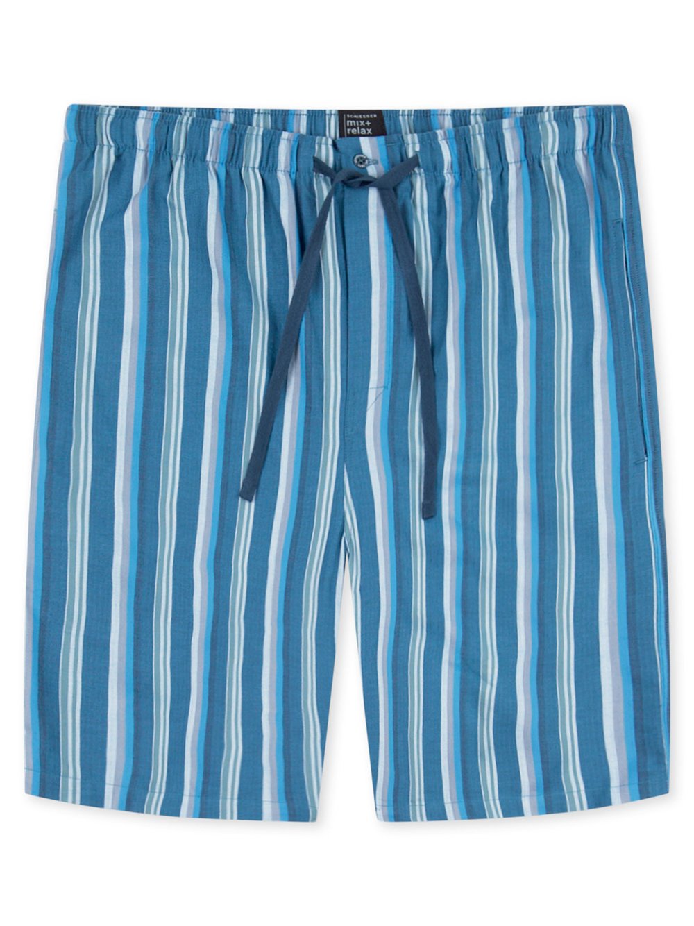 Schiesser Pyjamahose Herren blau, 54 Image