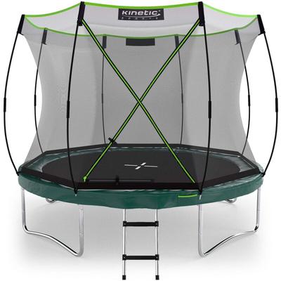 Kinetic Sports - Trampolin Federlos-Design 'Bungee Safety Elite' - AirMAXX Sprungtuch-Technologie, Image