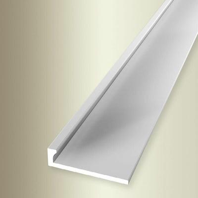Proviston - Abschlussprofil Breite: 21 mm Höhe: 4.5 mm Länge: 2500 mm Aluminium Natur Ungestanztes Image