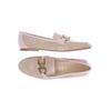 Guess Damen Halbschuh, Gr. 39, beige, Leder