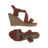 Cox Damen Sandale, Gr. 39, orange, kein Etikett