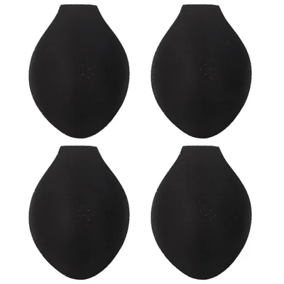 4-teiliges Höschen für Herren, auslaufsichere Unterwäsche für Herren, waschbare Slips, Körbchengröße mit Ausbuchtungspolster, schwarze Verpackung, Ftm-Frontschwamm für Herren Image