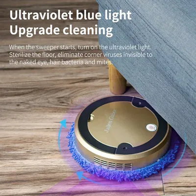 Neues Wischen mit Sprühmaschine Nass und Trocken Smart Home Bodenkehr Automatische elektrische Image