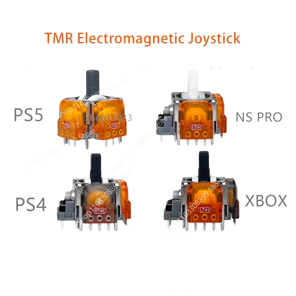 Ginfull-Joystick électromagnétique TMR pour manette PS5, joystick Hall Eeffect pour Xbox, manette de jeu PS4, 1,2 pièces