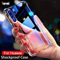 Custodia antiurto For Huawei P50 P40 P30 P20 P10 Mate 30 20 10 Lite Honor 50 60 Pro Nova 3 9 P Smart 2019 trasparente Cover posteriore accessori del telefono mobile