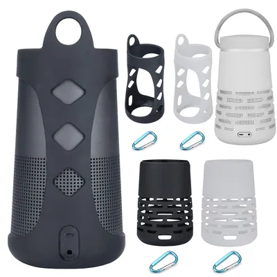 Silicone Speaker Case for Bose SoundLink Revolve/Revolve+ I II Bluetooth Speaker Portable Hollow