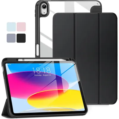 For iPad 2024 2025 Case 10.2 9th 8th 7th 10 10th 11th Gen Cover Pencil Holder For iPad 9.7 Air 1 2 3