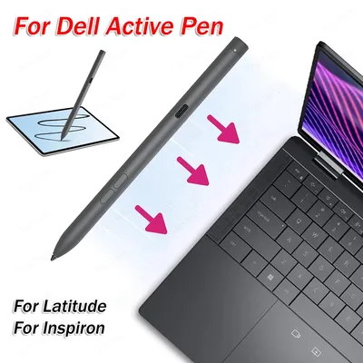 PN7522W Rechargeable Active Pen Stylus Pen Tilt Recognition for Dell Latitude 5350 2in 1 7320