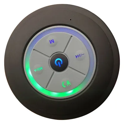 Factory wholesale Q9 radio plug-in LED bluetooth speaker wireless bts06 bathroom waterproof suction