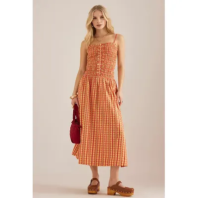 Damson Madder Grace Midi Dress
