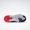 Trainingsschuh REEBOK "REEBOK FLEX TRAINER", Gr. 39, schwarz, energy rot, ai aqua, Textil, Synthetik, sportlich, Schuhe