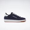 Sneaker REEBOK CLASSIC "CLUB C BULC CLN", Gr. 46, vectornavy, schwarz, weiß, Leder, Synthetik, sportlich, Schuhe