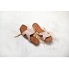 Pantolette ANISTON SHOES, Damen, Gr. 39, beige (naturfarben), Textil, modisch, Schuhe, Flat, Sommerschuh, Strandschuh, Glitzersteine - NEUE KOLLEKTION