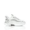 Sneaker PLEIN SPORT "Air Pressure //Gen.x.04", Gr. 48, Normalschaft, 0105, weiß, grün, Schuhe