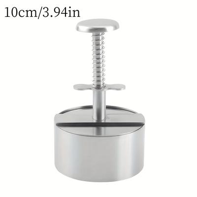 TEMU A Tool For Shaping Hamburgers Made Of Stainless Steel, To Create Meat And Thin Without Sticking. Image