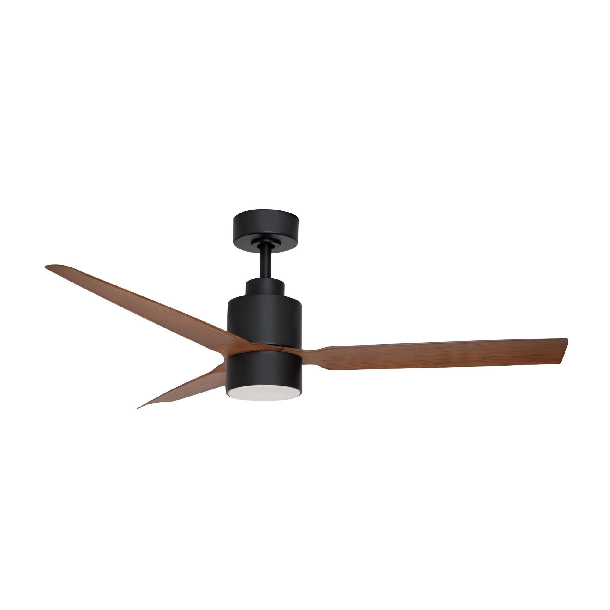 Maxim Lighting Falcon 52 Inch Ceiling Fan with Light Kit - 88708BKWN