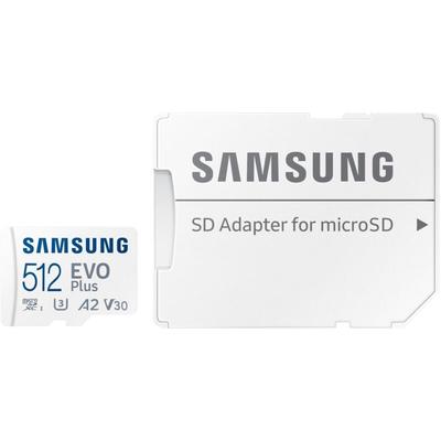MicroSDXC-Speicherkarte evo Plus (2024) 512GB inkl. Adapter - Samsung Image