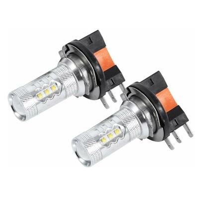 Pcs 80W H15 Scheinwerfer Hid Weiß Led-lampen Für Tagfahrlicht Lampe