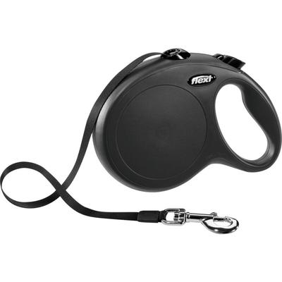 Hundeleine New Classic l schwarz, Gurt Automatikleine - Flexi Image