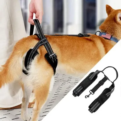 Dog Vest Harnesses Adjustable Hip Support Harness Sturdy Handle Vest Harnesses Dog Lift Harness For Elderly Or Disabled Dogs