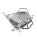 ddioayh Clearance Mini Portable Charcoal Grill Small BBQ Grill Tabletop Fire Pit for Camping Patio Outdoor Grill Stainless Steel Camping Grill Folding Barbecue Grills Backpacking Grill