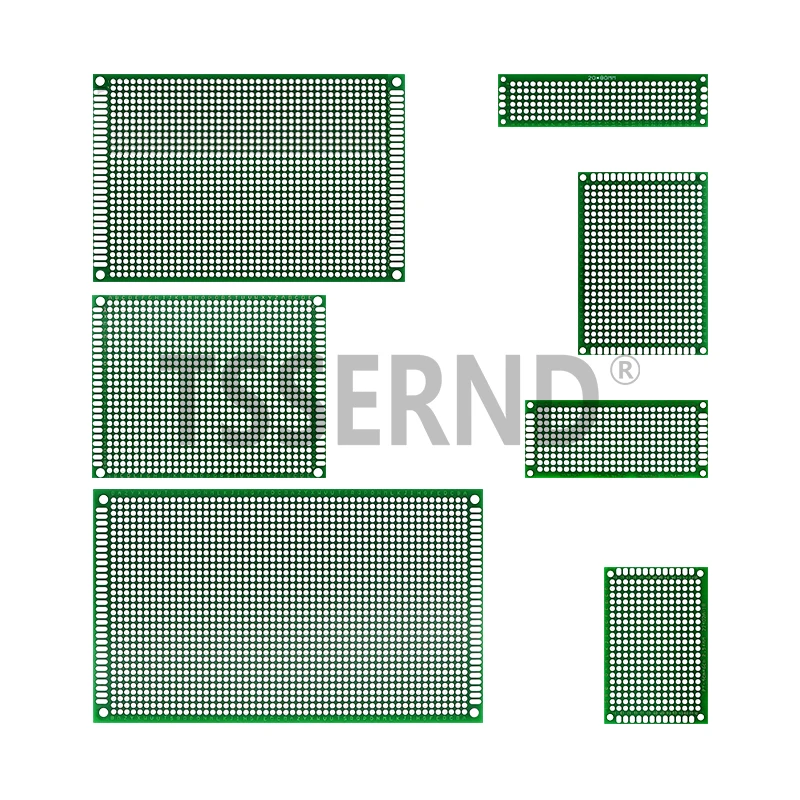 Doppelseitige Leiterplatte 2,54 mm FR-4 7x9 6x8 5x7 4x6 3x7 2X8 12x8cm 9x15cm DIY Universal Leiterplatte Platine Protoboard 6*8 5*7 Image