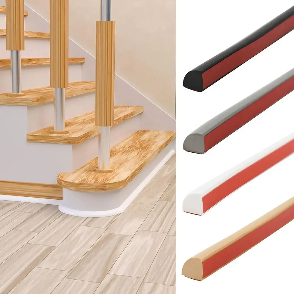 1PC 1M/2M Selbst-klebe Trim Wand Ecke Streifen Dekorative Streifen Form Rand Dekor Streifen boden Fliesen Ecke Streifen Badewanne