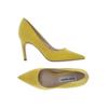 Steve Madden Damen Pumps, Gr. 36, gelb, Kunstleder