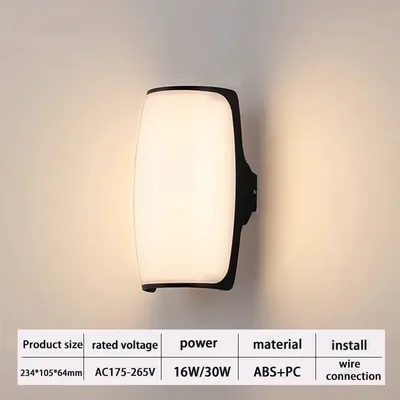 LED outdoor lights waterproof IP66 AC85-265V Motion Sensor light led outdoor wall light outdoor lighting outdoor wall lamp