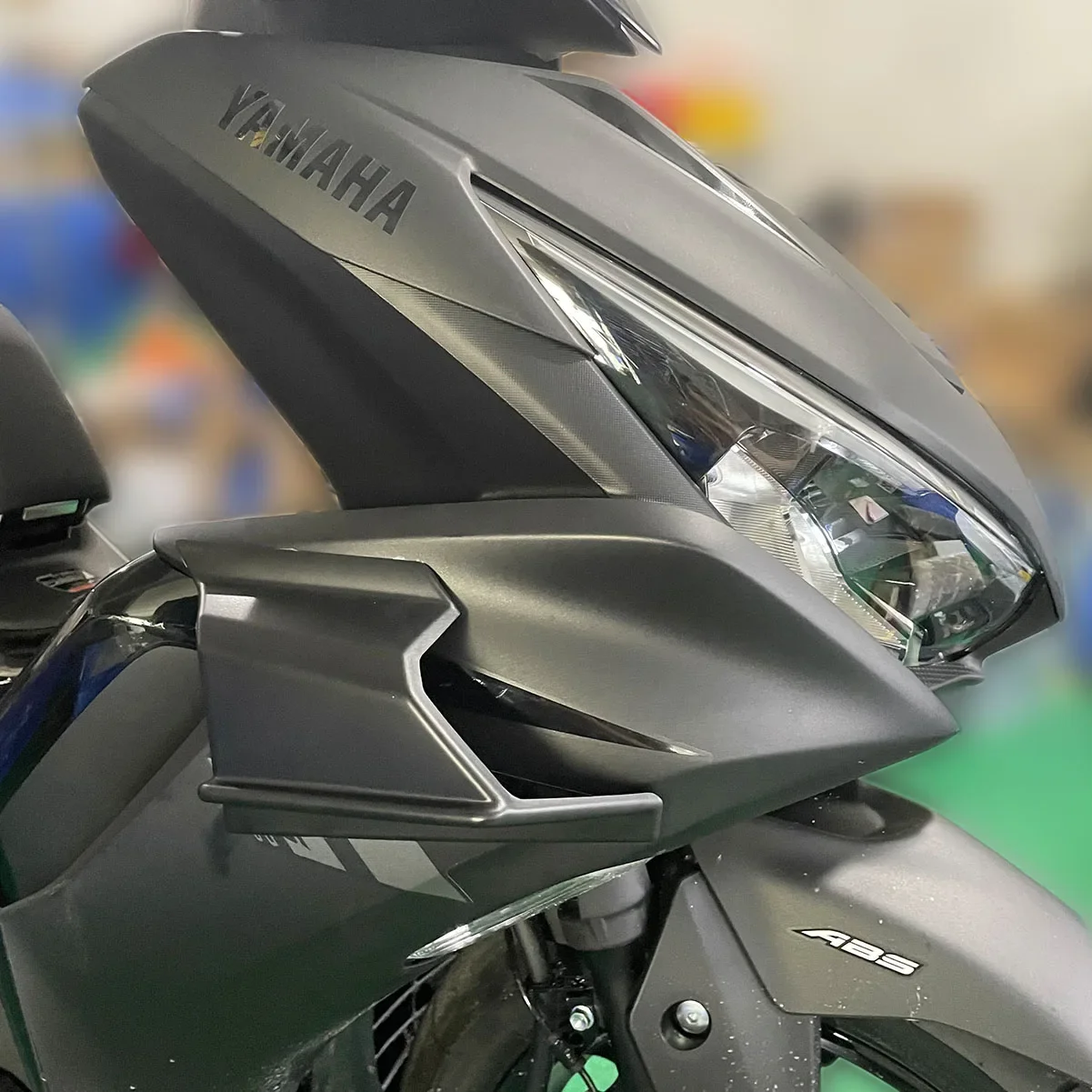 ‌ ABS-Kunststoff-Vollverkleidungsset für Yamaha Aerox NVX 155/150/125 2021–2024, Seitenflügelschutz, kratzfeste Luftstromkühlung Image