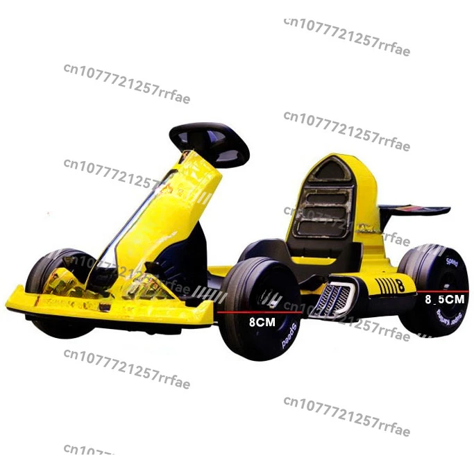 DC12V Dual Drive Fast Erwachsene Kinder Elektro-Kart-Set Rennwagen Elektrofahren Kinder Elektro-Spielzeugauto Image