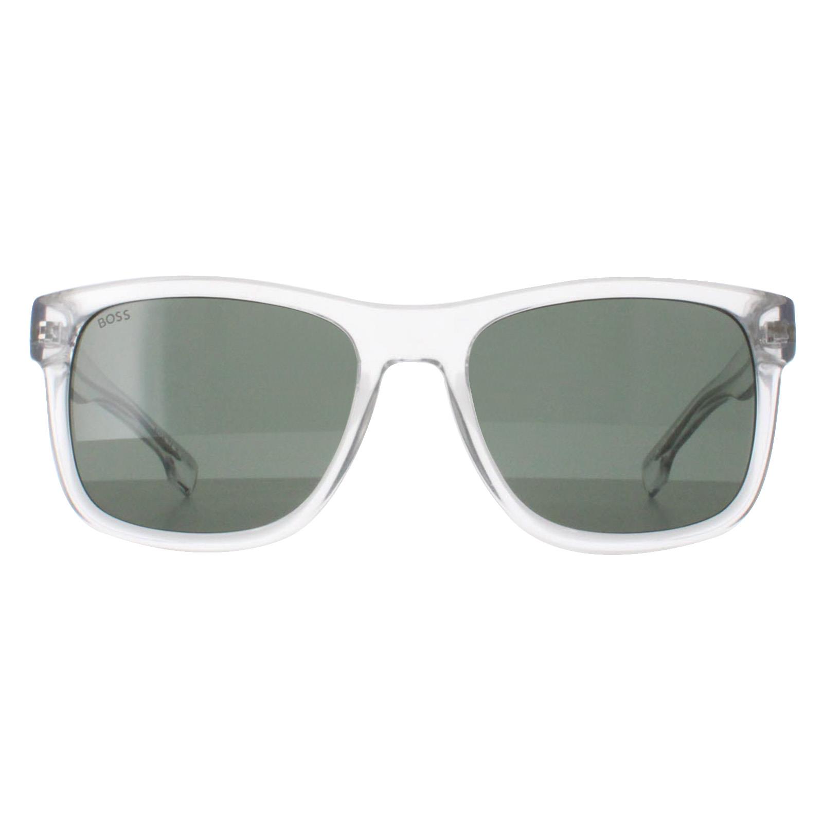 Hugo Boss BOSS 1568/S 900 QT kristallgrÃ¼ne Sonnenbrille