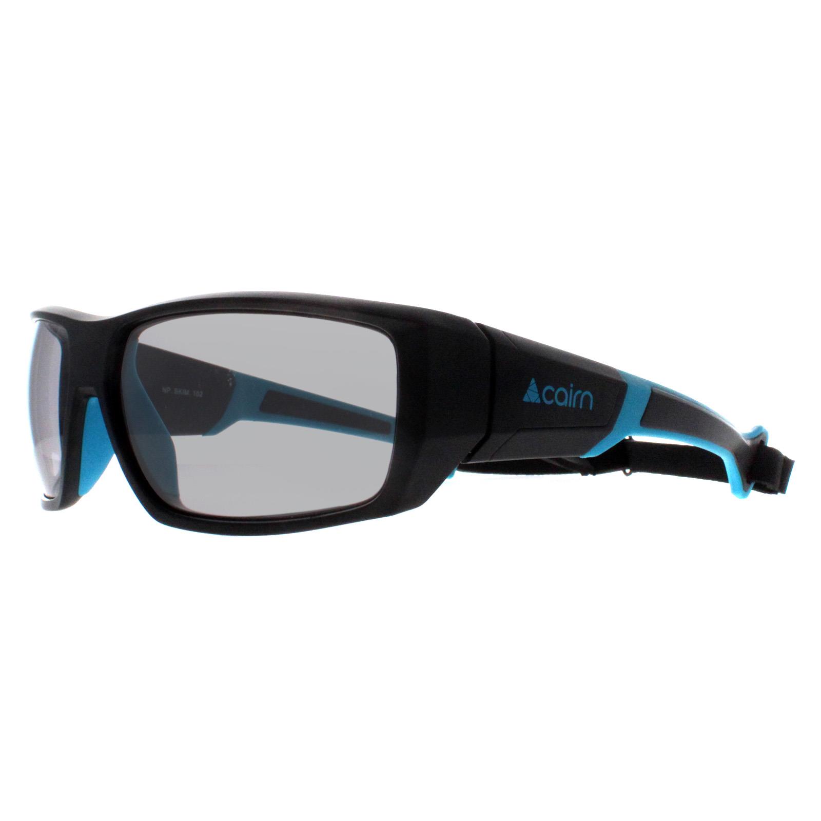 Cairn Sport Unisex Matte Black Azure Grey Photochromic Hydrophobic Skim Image