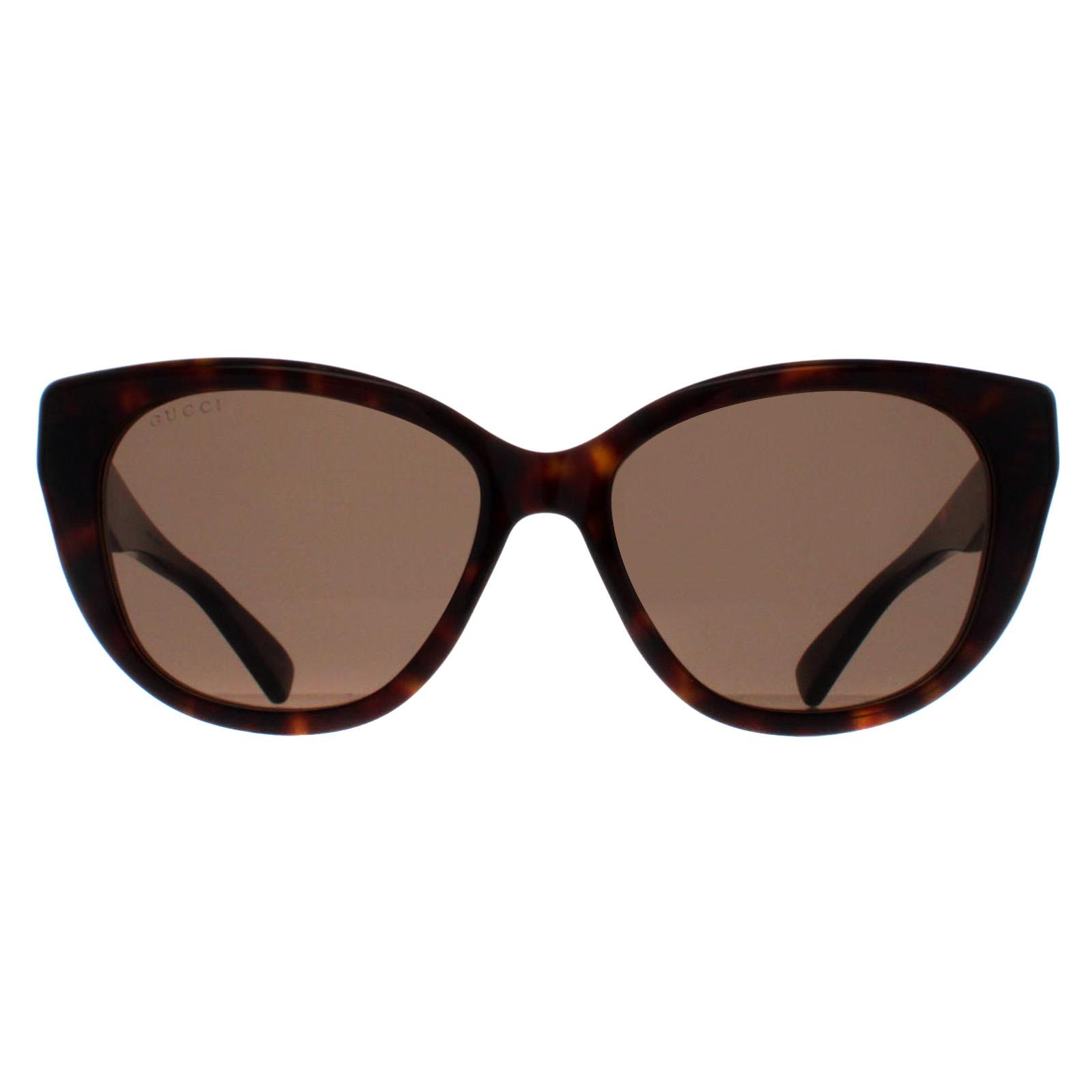 Gucci Cat Eye Damen Havanna Braun GG1588S Image