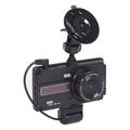 Telecamera per auto DVR da 4 pollici, registratore video HD 1080p, telecamera anteriore e posteriore, registrazione automatica 2 in 1, visione notturna a infrarossi, registrazione in loop