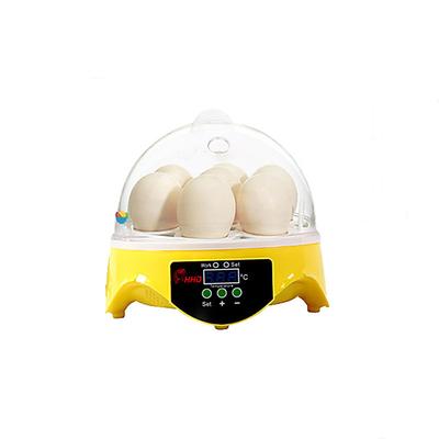Small Family Use Egg Incubator Automatic Temperature Control Intelligent Incubator 7-egg Capacity Suitable for Chickens Ducks Turtles Birds