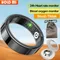 New Smart Ring 2025 Health Monitor Heart Rate Gestures Brush Video Ring Waterproof Sport Modes