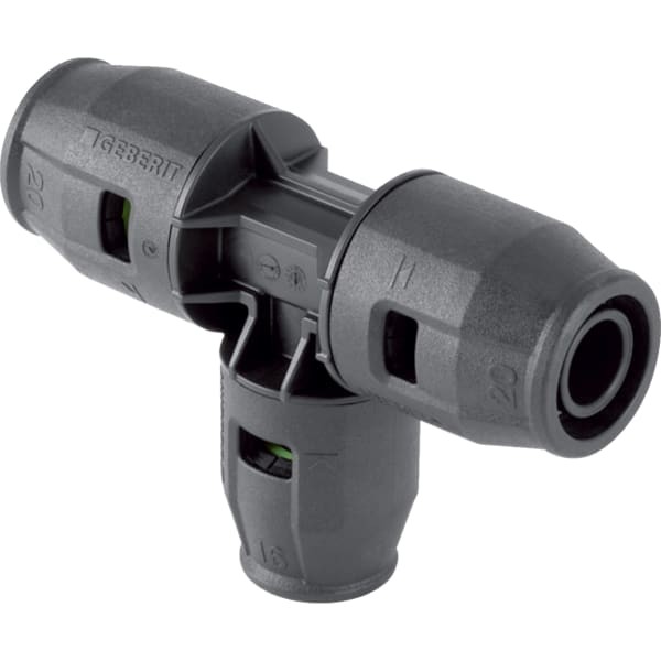 Geberit PushFit T-Stück reduziert PVDF 651311001 Image