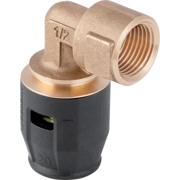 Geberit PushFit Übergangsbogen 90Gr mit IG 651251001 Image