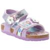 Sandale DISNEY "Frozen", Gr. 30, lila, Textil, sportlich, Schuhe