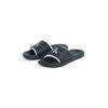 Badepantolette CALVIN KLEIN JEANS "FERRIS 1R", Herren, Gr. 45, schwarz-weiß (schwarz, weiß), Synthetik, sportlich, Schuhe, Sommerschuh, Poolslides, Schlappen, für Strand und Schwimmbad