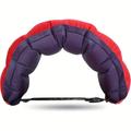 Ceinture de natation gonflable pour adultes, 1 pièce - aide à la flottabilité réglable à la taille avec boucle Corde, dispositif d'entraînement de piscine en PVC rouge/bleu pour débutants en natation